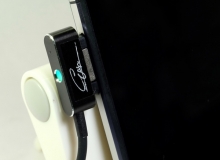 kabel do ładowania przez port magnetyczny do smartofnu SONY Z2 z dioda LED – 1,75$ ~ 6,65zł